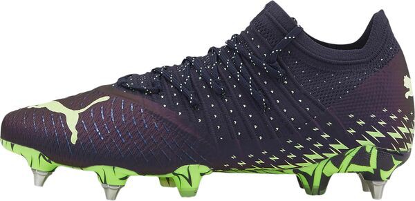 プーマ レディース スニーカー シューズ PUMA FUTURE Z 1.4 MXSG Soccer Cleats Navy/Green