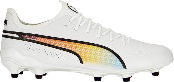 プーマ メンズ スニーカー シューズ PUMA King Ultimate Icon FG Soccer Cleats White/Multi