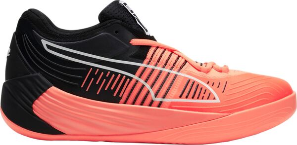 プーマ メンズ スニーカー シューズ PUMA Fusion Nitro Basketball Shoes Citrus/Black