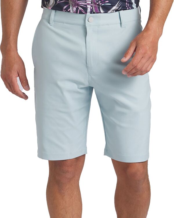 プーマ メンズ ハーフパンツ・ショーツ ボトムス PUMA Men's Dealer Golf Shorts Turquoise Surfの通販は