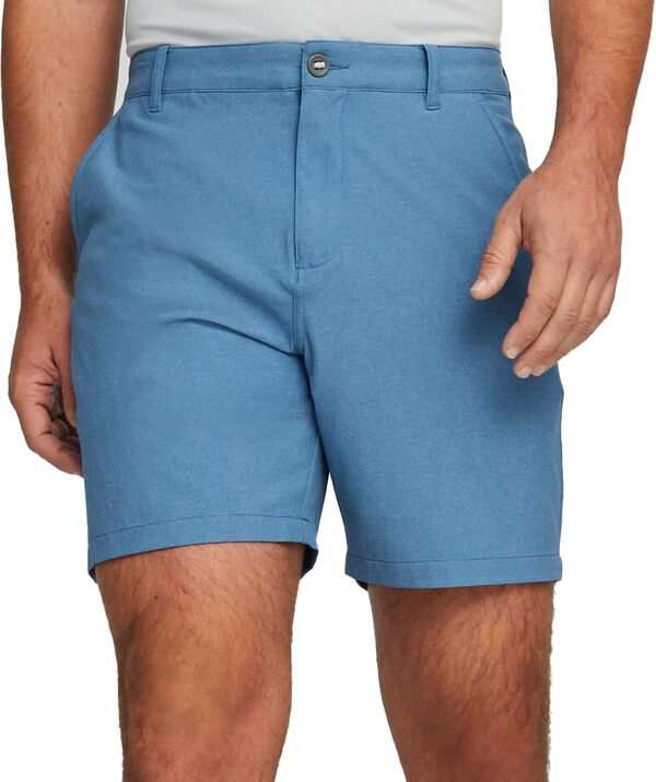 プーマ メンズ ハーフパンツ・ショーツ ボトムス PUMA Men's 101 North 7” Golf Shorts Blue