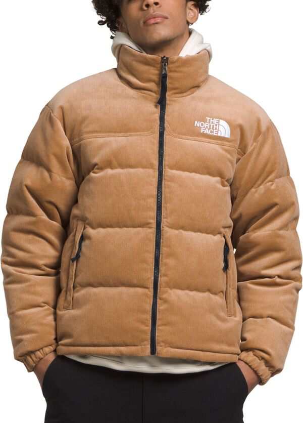 ノースフェイス メンズ ジャケット・ブルゾン アウター The North Face Men's 92 Reversible Nuptse Jacket Almond Butter/Tnf Black