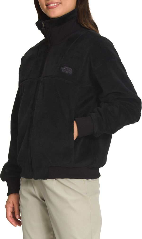 ノースフェイス レディース ジャケット・ブルゾン アウター The North Face Women's Luxe Osito Full Zip Jacket TNF Black