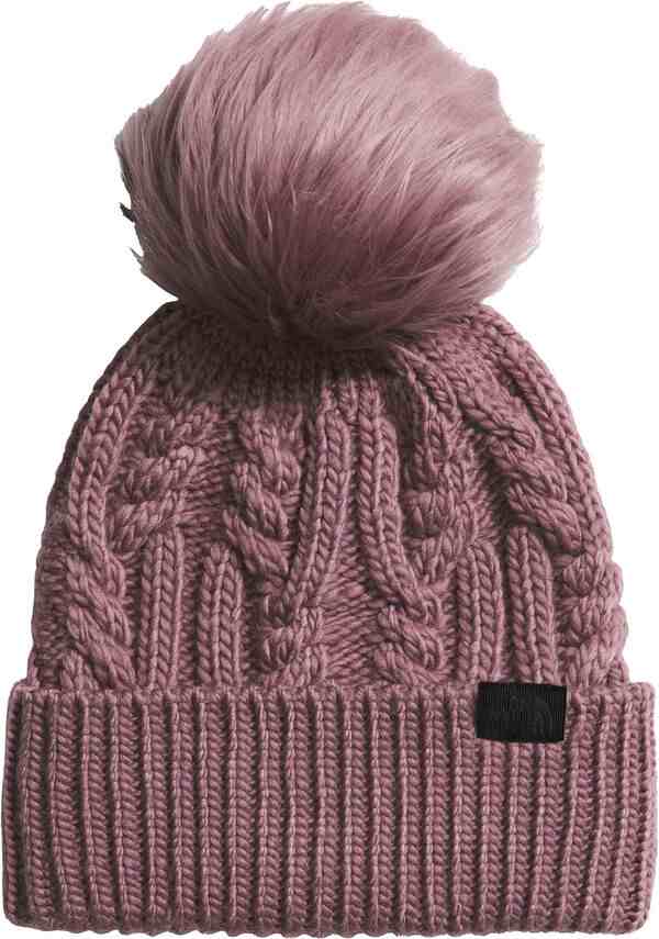 ノースフェイス レディース 帽子 アクセサリー The North Face Women's Oh Mega Fur Pom Beanie Fawn Grey