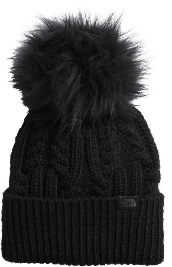 ノースフェイス レディース 帽子 アクセサリー The North Face Women's Oh Mega Fur Pom Beanie TNF Black