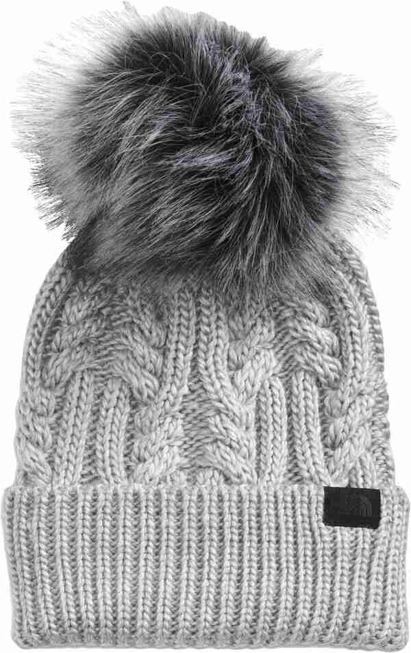 ノースフェイス レディース 帽子 アクセサリー The North Face Women's Oh Mega Fur Pom Beanie Tnf Light Grey Heather