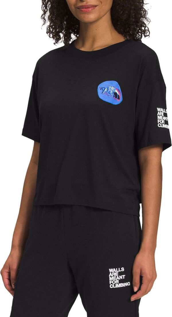 ノースフェイス レディース シャツ トップス The North Face Women's Coordinates Short Sleeve T-Shirt Tnf Black/Bhm Graphic