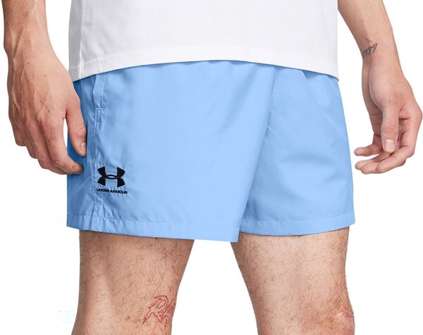 アンダーアーマー メンズ ハーフパンツ・ショーツ ボトムス Under Armour Men's Icon Volley Shorts Horizon Blue/Blackの通販は