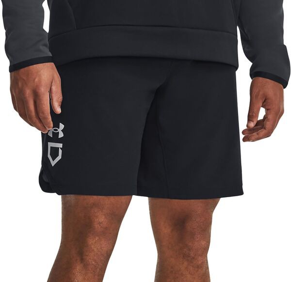 アンダーアーマー メンズ ハーフパンツ・ショーツ ボトムス Under Armour Men's Yard Baseball Shorts Black/Pitch Gray