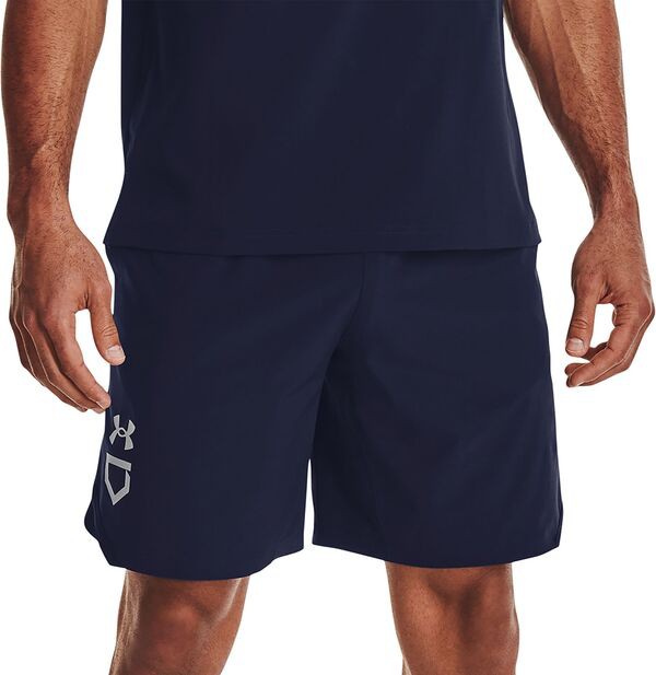 アンダーアーマー メンズ ハーフパンツ・ショーツ ボトムス Under Armour Men's Yard Baseball Shorts Midnight Navy/Graphite