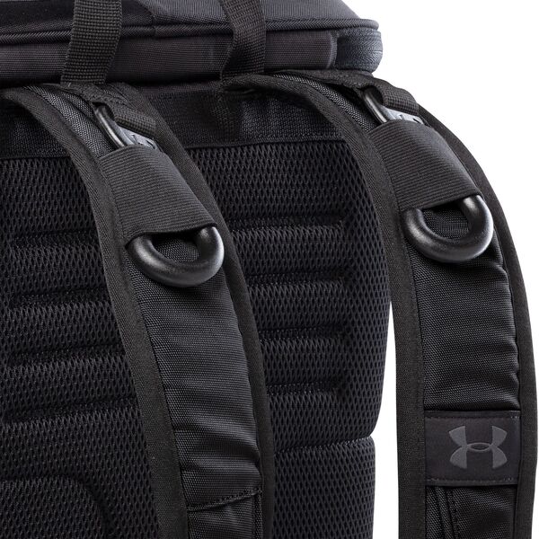 アンダーアーマー メンズ バックパック・リュックサック バッグ Under Armour 25 Can Backpack Cooler Black/Red バックパック・リュック