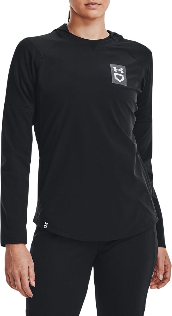 アンダーアーマー レディース ジャケット・ブルゾン アウター Under Armour Women's Softball Cage Jacket Blackの通販は
