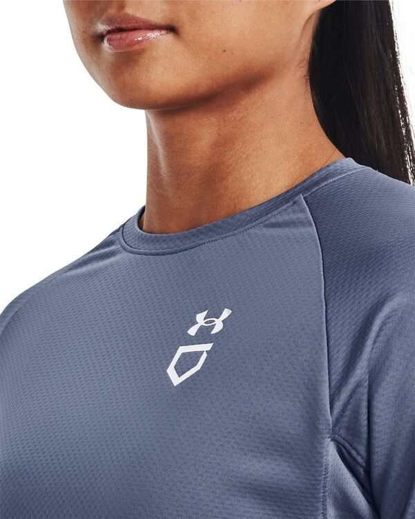 アンダーアーマー レディース パーカー・スウェット アウター Under Armour Women's Softball Crewneck Pullover Sweatshirt Purple