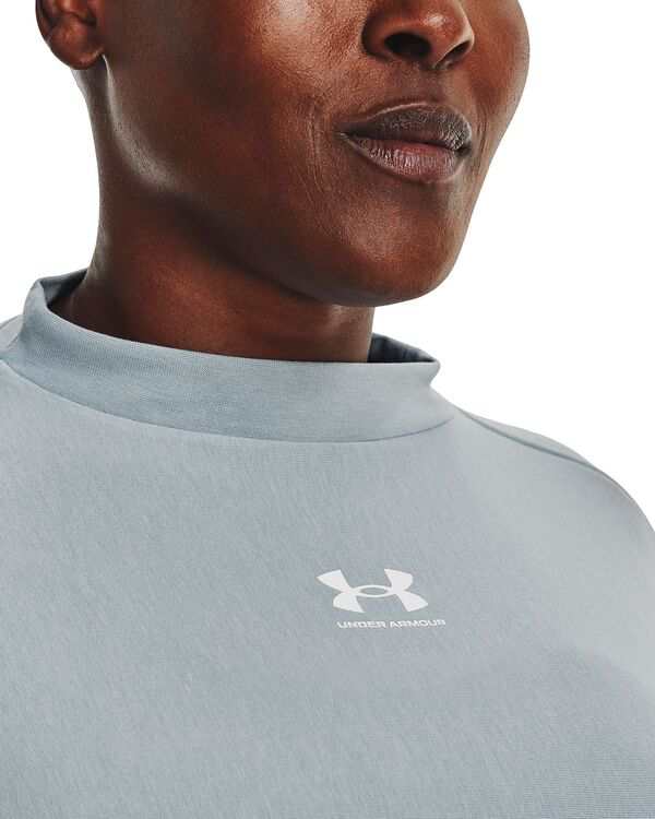 アンダーアーマー レディース パーカー・スウェット アウター Under Armour Women's Rival Terry Oversized Plus Crewneck Sweatshirt Ha