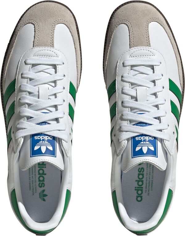 アディダス レディース スニーカー シューズ adidas Samba OG Shoes White/Green