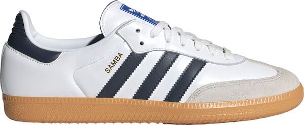 アディダス レディース スニーカー シューズ adidas Samba OG Shoes White/Navy