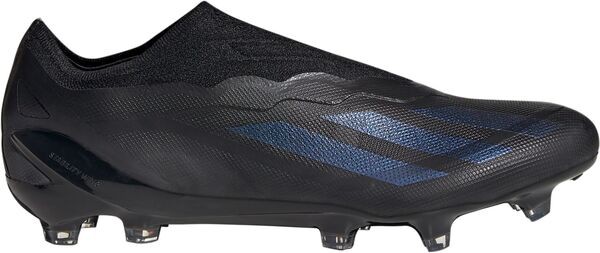 アディダス メンズ スニーカー シューズ adidas X Crazyfast.1 Laceless FG Soccer Cleats Black/Black