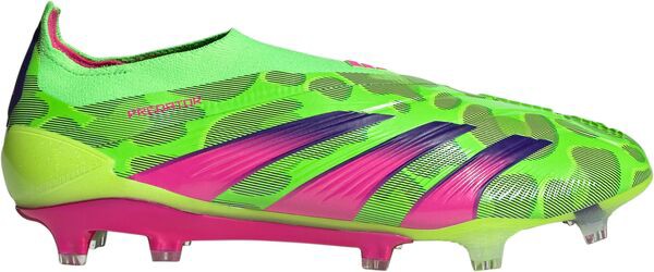 アディダス レディース スニーカー シューズ adidas Predator Elite Generation Pred Laceless FG Soccer Cleats Green/Pink