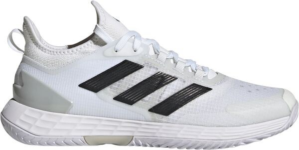 アディダス メンズ スニーカー シューズ adidas Men's adizero Ubersonic 4.1 Tennis Shoes White/Black/Silver