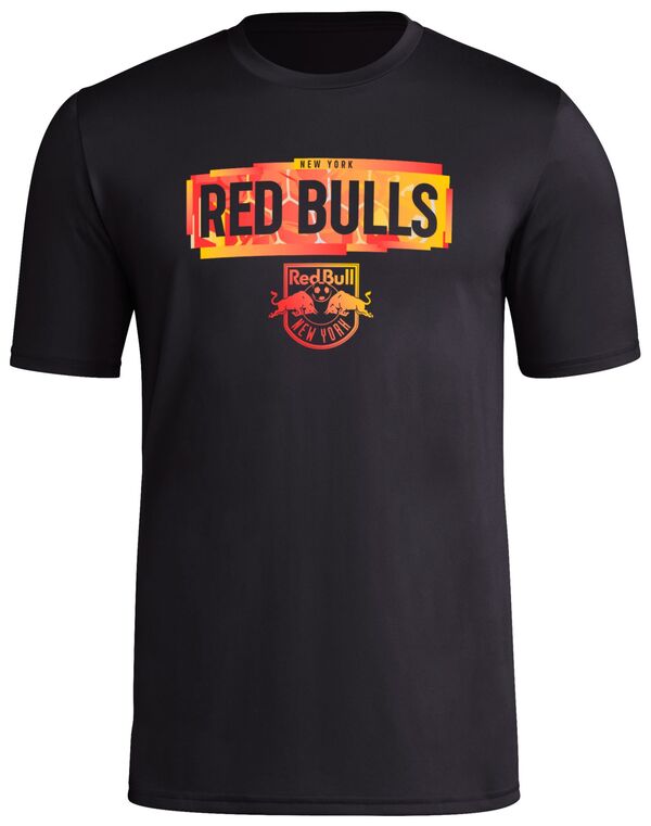 アディダス メンズ Tシャツ トップス adidas Adult New York Red Bulls 2024 Local Black T-Shirtの通販は 10,110円