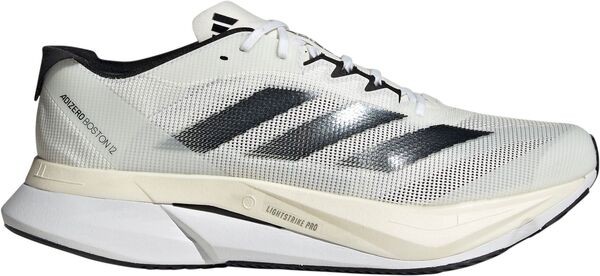 アディダス メンズ スニーカー シューズ adidas Men's Adizero Boston 12 Running Shoes White/Black