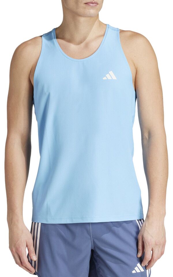 アディダス メンズ タンクトップ トップス adidas Men's Own The Run 24 Tank Top Semi Blue Burst 5,042円