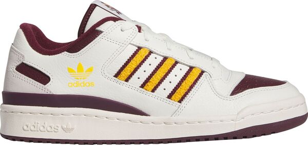 アディダス メンズ スニーカー シューズ adidas Men's Forum Low Classic Arizona State Shoes Maroon/Gold