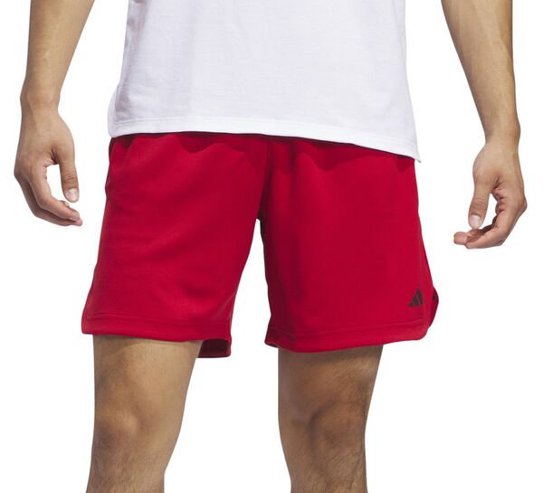 アディダス メンズ ハーフパンツ・ショーツ ボトムス adidas Men's Axis Knit Shorts Team Power Redの通販は