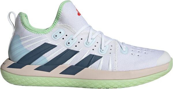 アディダス メンズ スニーカー シューズ adidas Men's Stabil Next Gen Volleyball Shoes White/Green