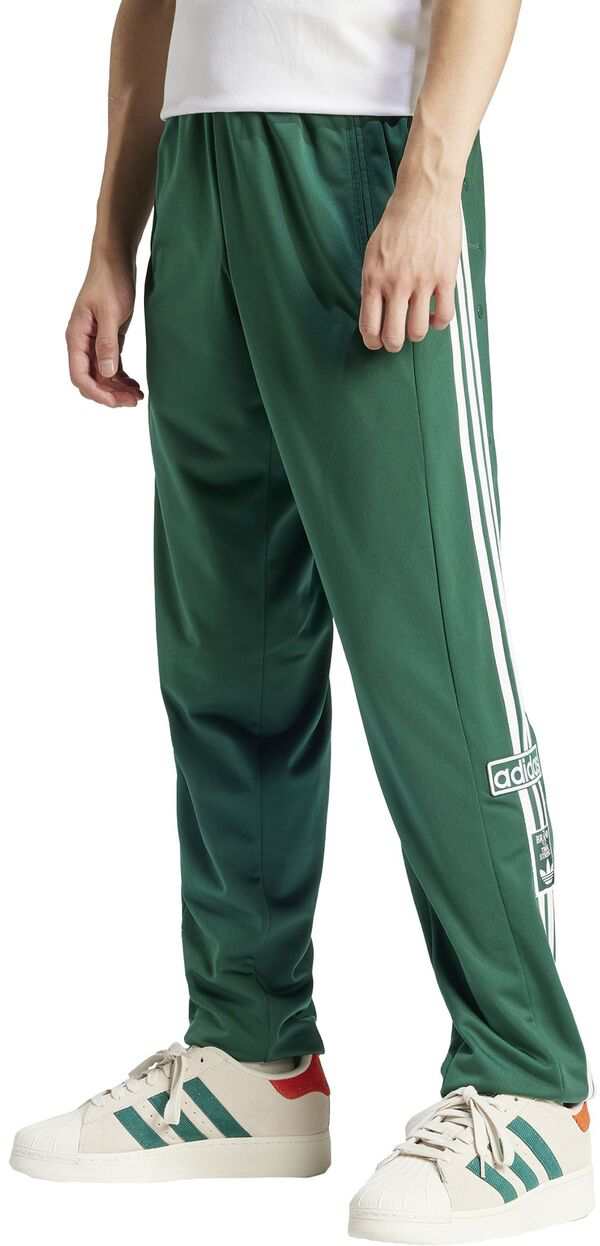 アディダス メンズ ハーフパンツ・ショーツ ボトムス adidas Men's Adicolor Classics Adibreak Track Pants Collegiate Green