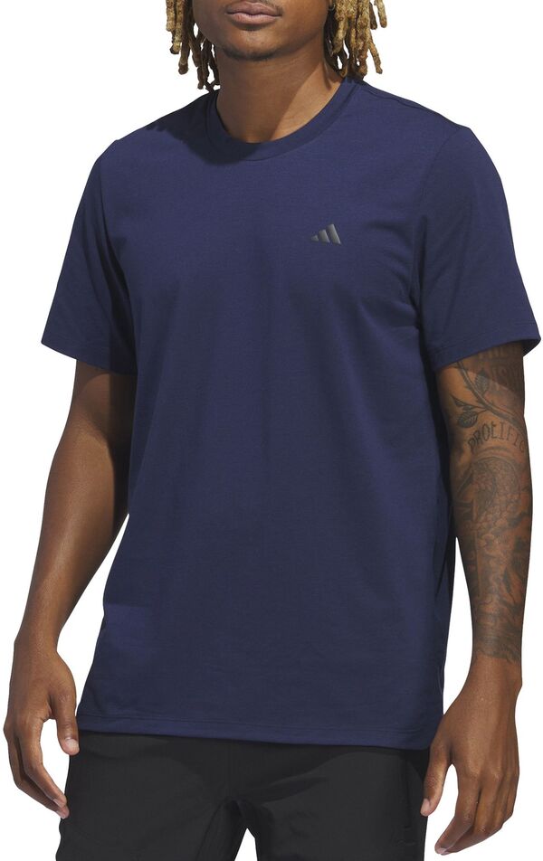 アディダス メンズ Tシャツ トップス adidas Men's Axis 3.0 Tech Training Short Sleeve T-Shirt Team Navyの通販はTシャツ
