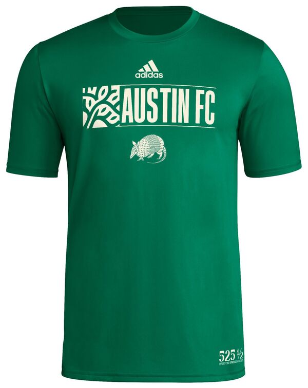 アディダス メンズ Tシャツ トップス adidas Adult Austin FC 2024 Jersey Hook Green T-Shirtの通販は 10,245円