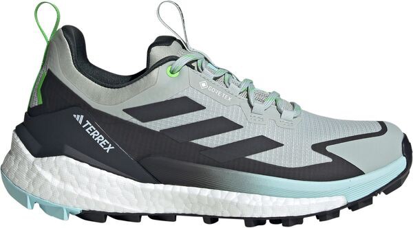 アディダス レディース スニーカー シューズ adidas Women's Terrex Free Hiker 2 GTX Hiking Shoes Semi Flash Aqua/Crbn/Lime