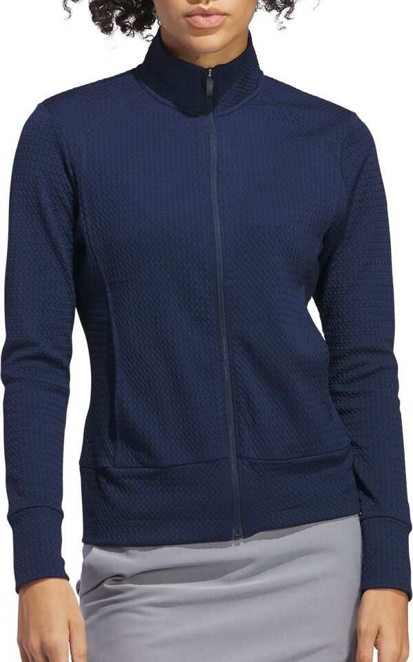 アディダス レディース ジャケット・ブルゾン アウター adidas Women's Ultimate365 Textured Golf Jacket Collegiate Navy