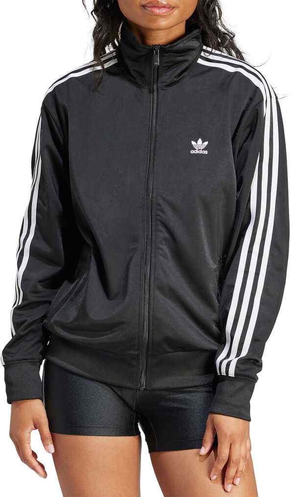 アディダス レディース ジャケット・ブルゾン アウター adidas Originals Women's Adicolor Classics Firebird Track Top Black