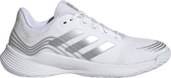 アディダス レディース スニーカー シューズ adidas Women's Novaflight Volleyball Shoes White/Silv