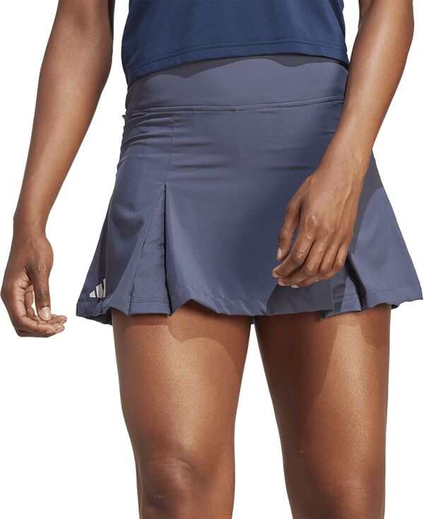 アディダス レディース ハーフパンツ・ショーツ ボトムス adidas Women's Club Tennis Pleated Skirt Shadow Navy