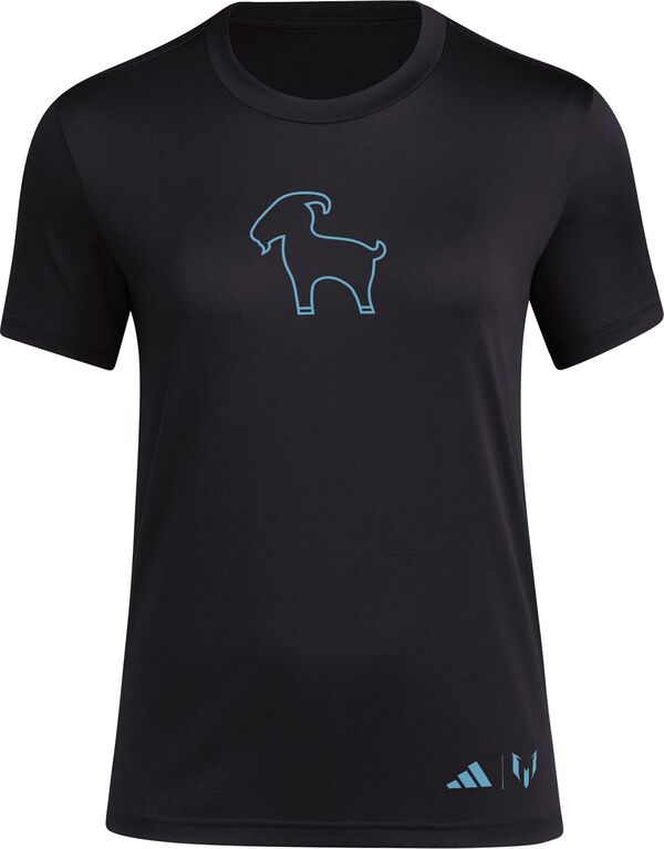 アディダス レディース Tシャツ トップス adidas Women's Inter Miami CF Simple Goat Black T-Shirtの通販は