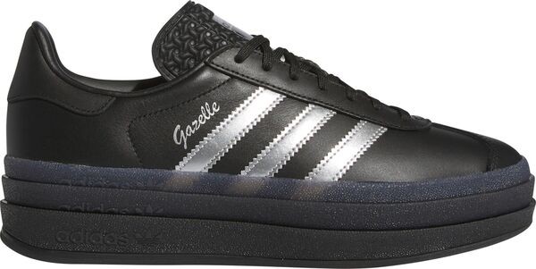 アディダス レディース スニーカー シューズ adidas Originals Women's Gazelle Bold Shoes Black/Silver/Pink