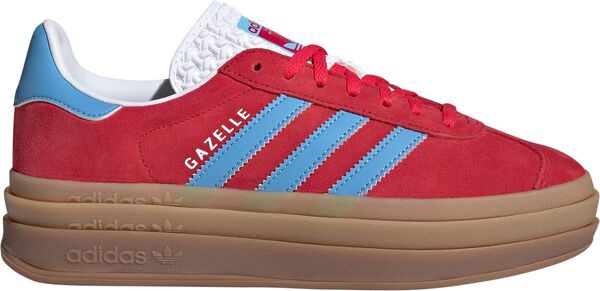 アディダス レディース スニーカー シューズ adidas Originals Women's Gazelle Bold Shoes Red/Blue