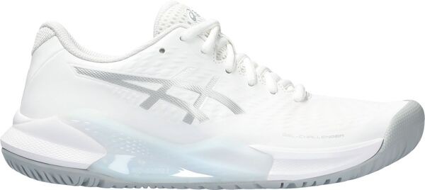 アシックス レディース スニーカー シューズ ASICS Women's Gel-Challenger 14 Tennis Shoes White/Silver