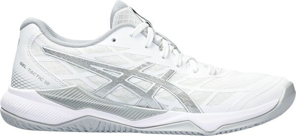 アシックス レディース スニーカー シューズ ASICS Women's Gel-Tactic Volleyball Shoes White/Silver