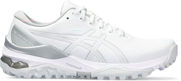 アシックス レディース スニーカー シューズ ASICS Women's GEL-KAYANO ACE 2 Golf Shoes White/Silver