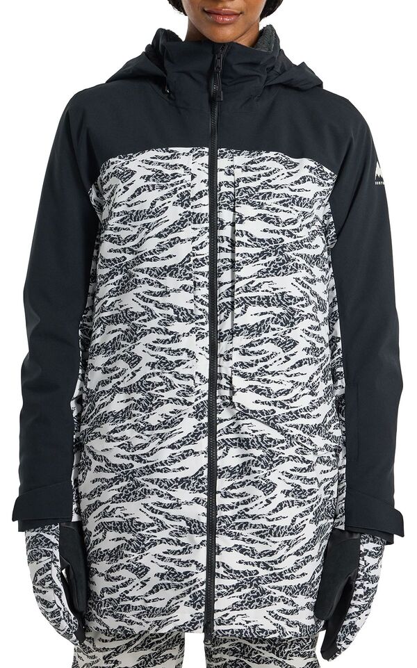 バートン レディース ジャケット・ブルゾン アウター Burton Women's Prowess 2.0 Jacket True Black/Zebra Camo