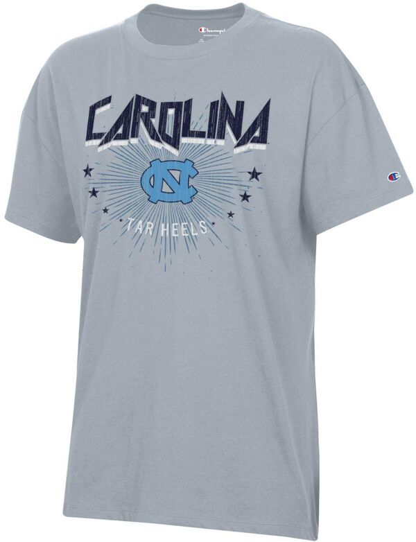 チャンピオン レディース Tシャツ トップス Champion Women's North Carolina Tar Heels Silver Core Oversized T-Shirtの通販は