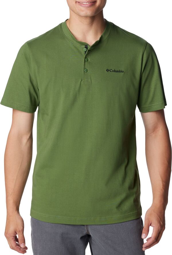 コロンビア メンズ シャツ トップス Columbia Men's Landroamer SS Henley II Canteenの通販は