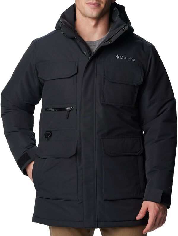 コロンビア メンズ ジャケット・ブルゾン アウター Columbia Men's Landroamer Parka Black