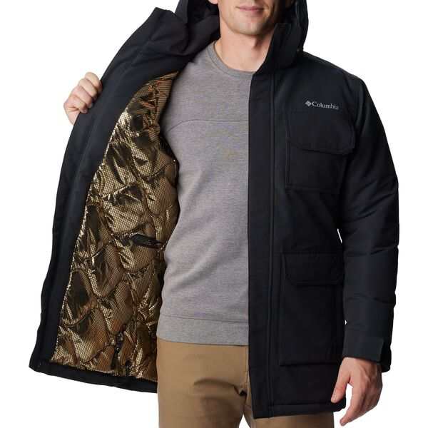 コロンビア メンズ ジャケット・ブルゾン アウター Columbia Men's Landroamer Parka Black