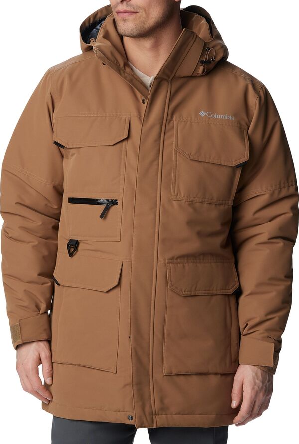 コロンビア メンズ ジャケット・ブルゾン アウター Columbia Men's Landroamer Parka Delta
