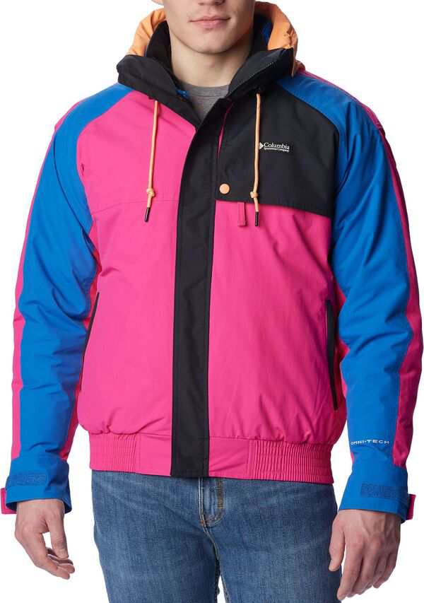 コロンビア メンズ ジャケット・ブルゾン アウター Columbia Men's Wintertrainer Interchange Jacket Fuschia Fiz/Bright Indigo